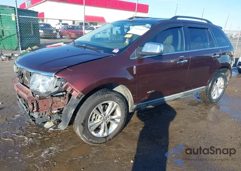 2010 Lincoln Mkx from USA, damaged, VIN 2LMDJ6JC8ABJ25855